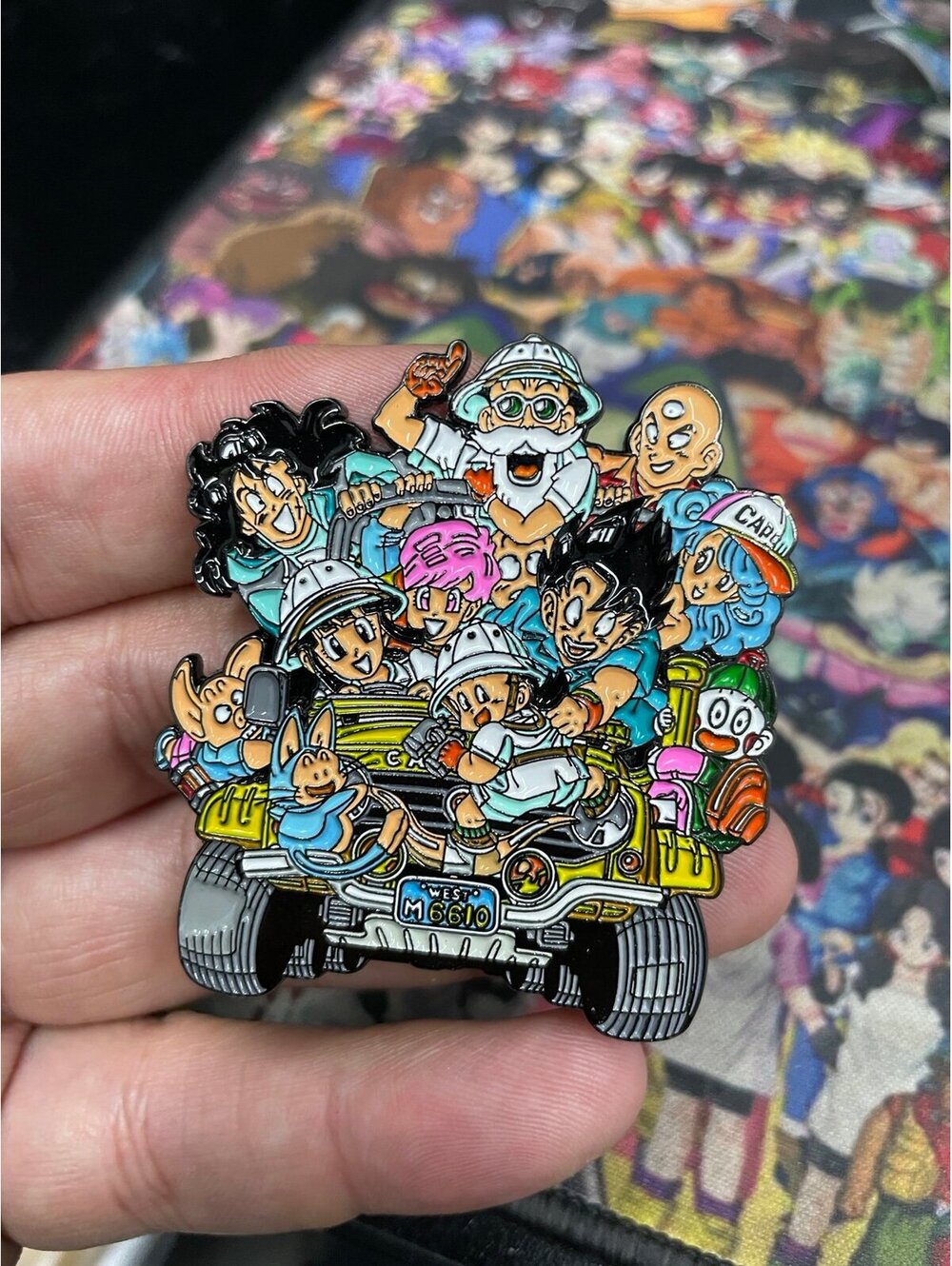 Dragon ball enamel pin brooch anime group Picture
